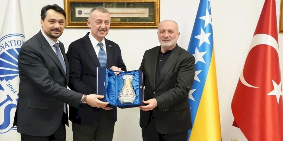Başkan Büyükakın’dan Bosna’da resmi temaslar