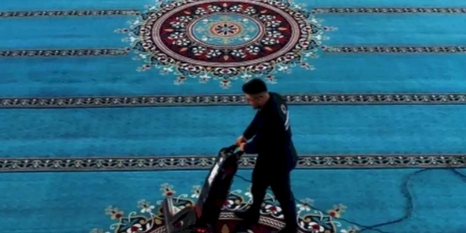 Kayseri Kocasinan'da camiler gül kokuyor