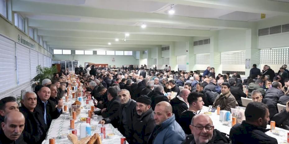 Ağrı’da pancar üreticileri iftarda buluştu