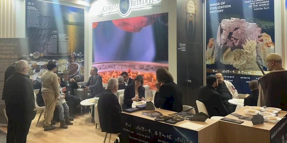 Berlin’de Çorum standına büyük ilgi