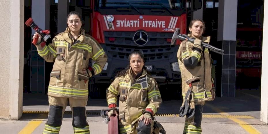Diyarbakır İtfaiyesi'nde kadınlar tabuları yıkıyor