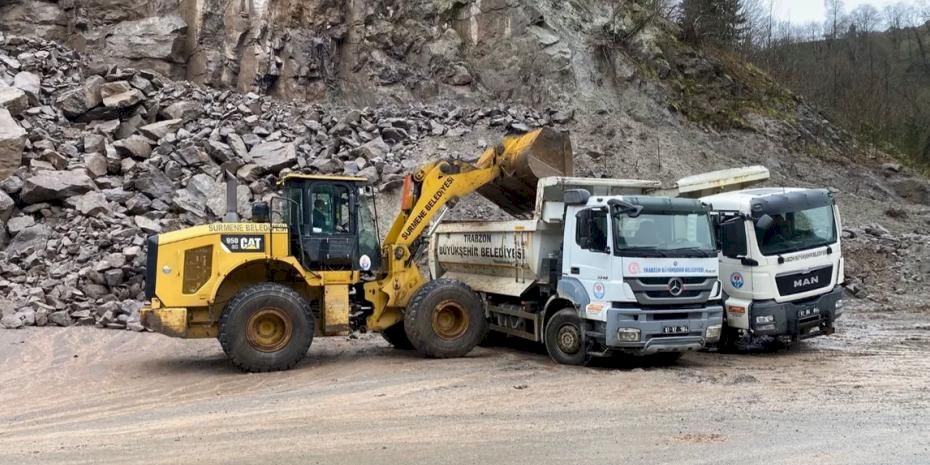 Trabzon'da 18 ilçede yol altyapısı güçleniyor