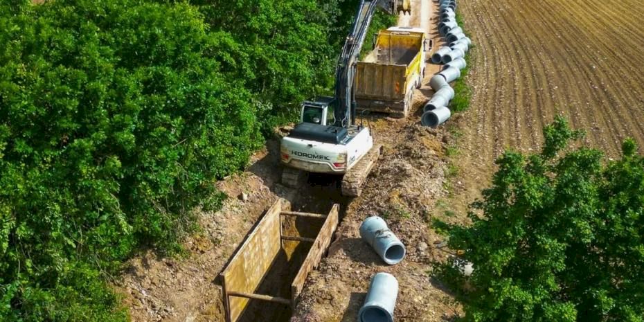 Sakarya'da atık su altyapısı 5 bin metrelik yeni hat ile güçleniyor