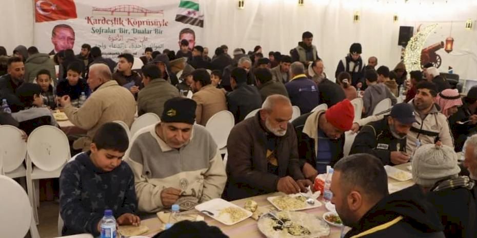 Kayseri'den Tartar'a kardeşlik sofrası