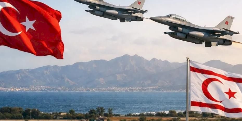Türkiye'den KKTC'ye askeri takviye! 6 adet F-16 KKTC'ye konuşlandırıldı