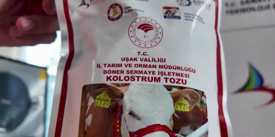 Uşak’ta Türkiye’nin ilk dondurarak kurutma kolostrum tesisi kuruldu