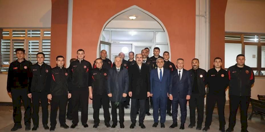 Konya'da Başkan Altay’dan gece mesaisi ziyareti