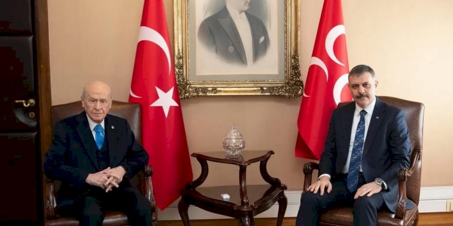 Bakan Çiftçi’den Bahçeli’ye ziyaret