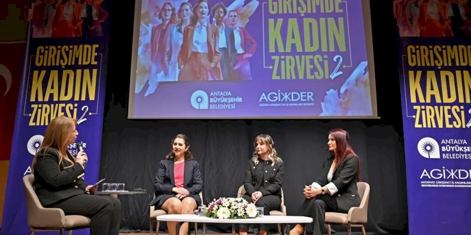 Antalya’da kadın girişimciler zirvede buluştu