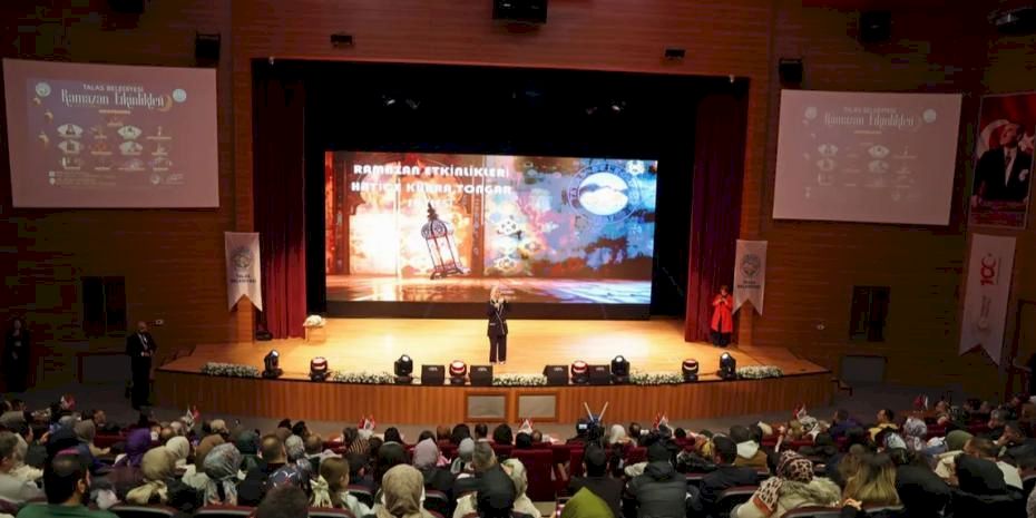 Ramazan etkinliklerine Kayseri Talas damgası