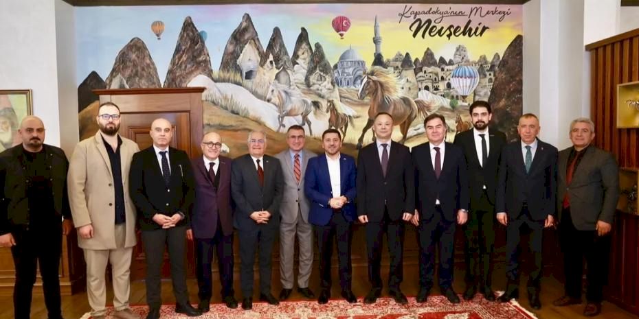 Kırgizistan Büyükelçisi'nden Başkan Arı'ya ziyaret