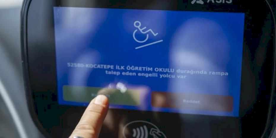 Mersin'de ‘Engelsiz Ulaşım’ teknolojisi