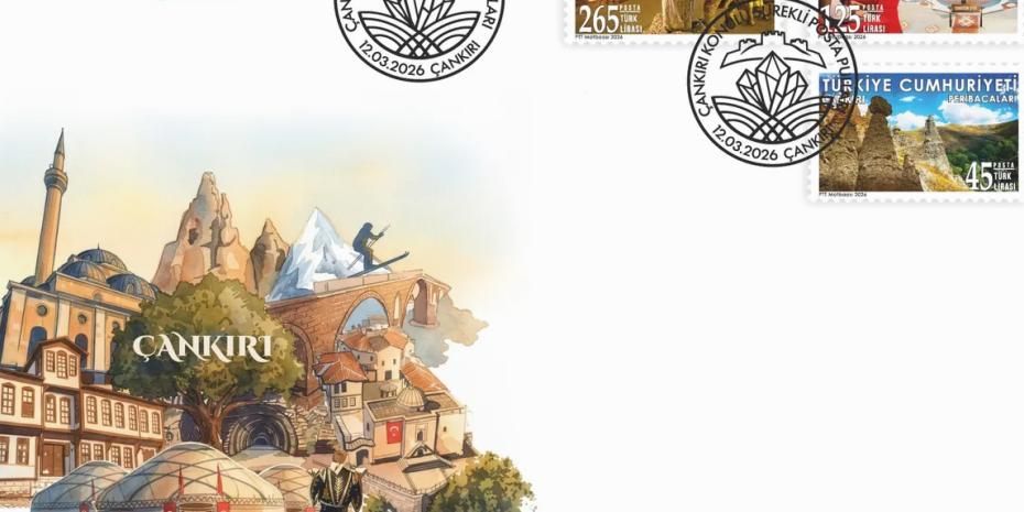 PTT'den 'Çankırı' konulu sürekli pullar satışta