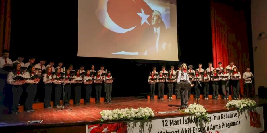 Artvin'de İstiklal Marşı'nın kabulünün 105. yılı kutlandı