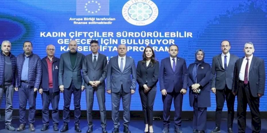 Kayserili kadın çiftçiler sürdürülebilir gelecek için buluştu