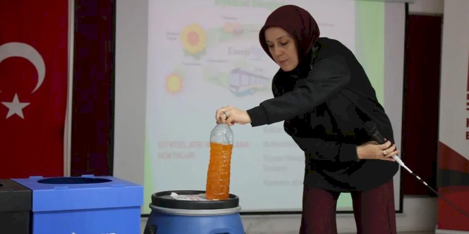 Ankara Keçiören'de öğrencilere çevre bilinci eğitimi