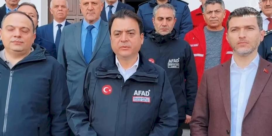 Tokat Valisi Köklü: Deprem sonrası endişe edilecek bir durum yok