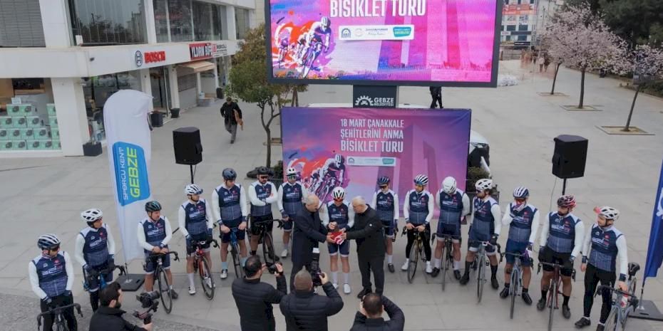 Kocaeli Gebze’den Çanakkale’ye 450 kilometrelik vefa yolculuğu