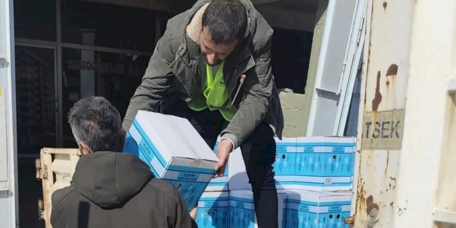 Mardin Artuklu Belediyesi’nden ihtiyaç sahiplerine ramazan paketi desteği