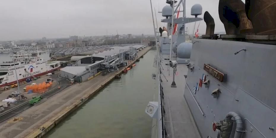 Anadolu Türk Deniz Görev Kuvveti dönüş yolunda