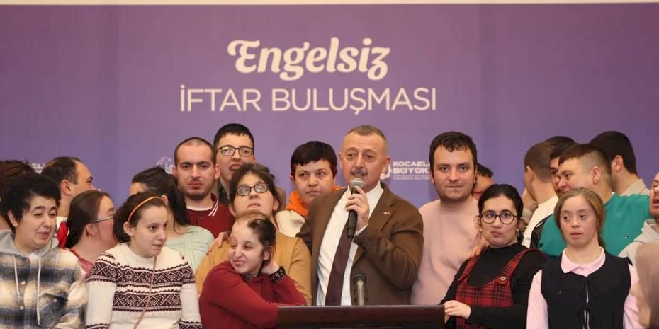 Kocaeli Büyükşehir’den özel bireylerle iftar