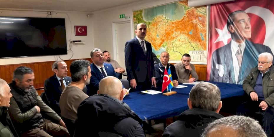 Başkan Altay, Stokholm’de gurbetçi Konyalılarla buluştu