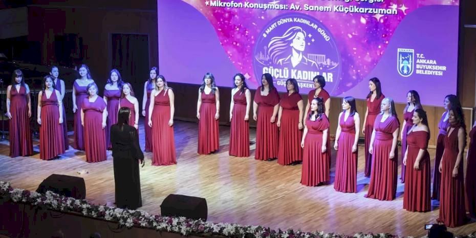 Kadınların gücü Başkentte yankılandı