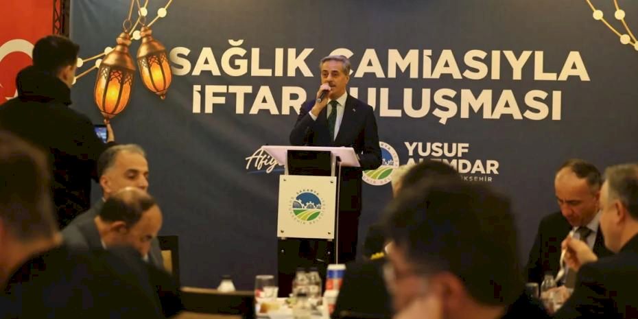 Sakarya’da Ramazan sofrası sağlık çalışanlarıyla kuruldu