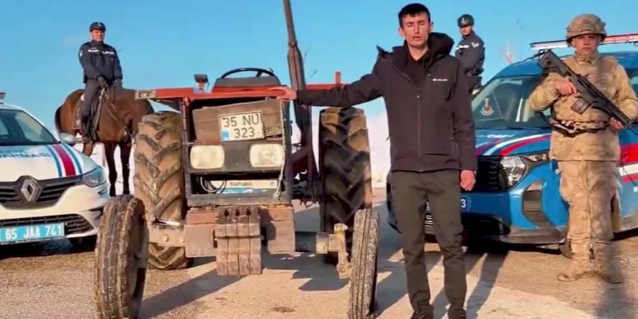 Muğla'dan 21 yıl önce çalınan traktör Van’da bulundu... 21 yıllık hasret sona erdi!