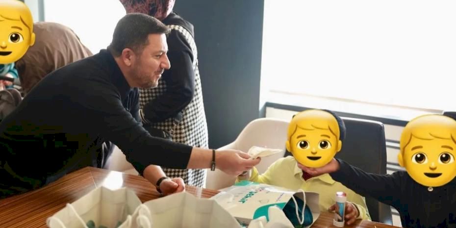 Nevşehirli çocuklara Başkan Amca'dan bayramlık