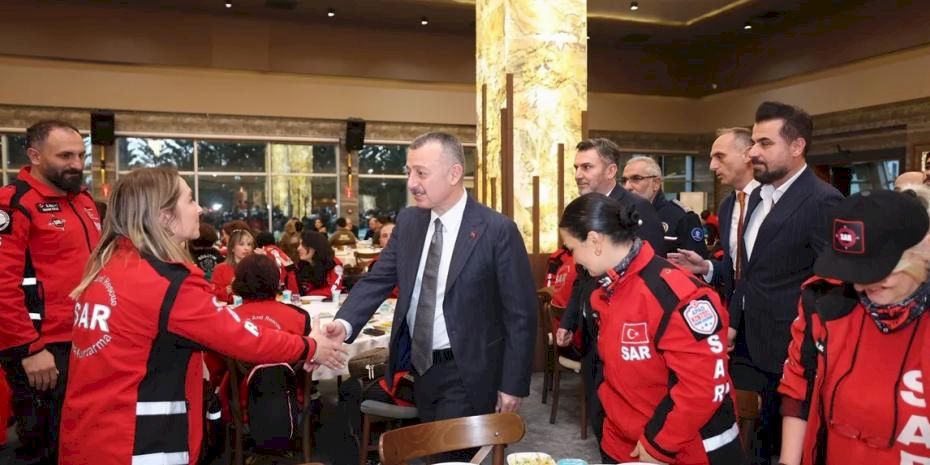 Kocaeli'nin afet gönüllülerine teşekkür