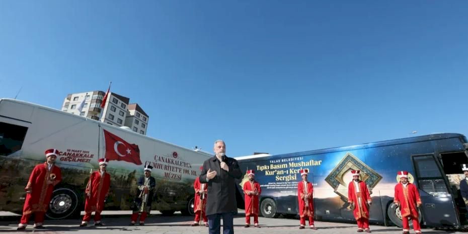 Kayseri Talas'tan 18 Mart mesajı