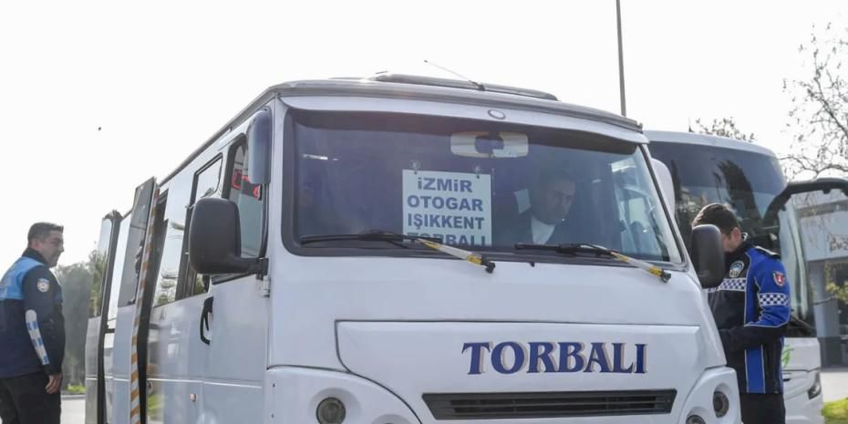İzmir'de toplu taşımaya sıkı denetim