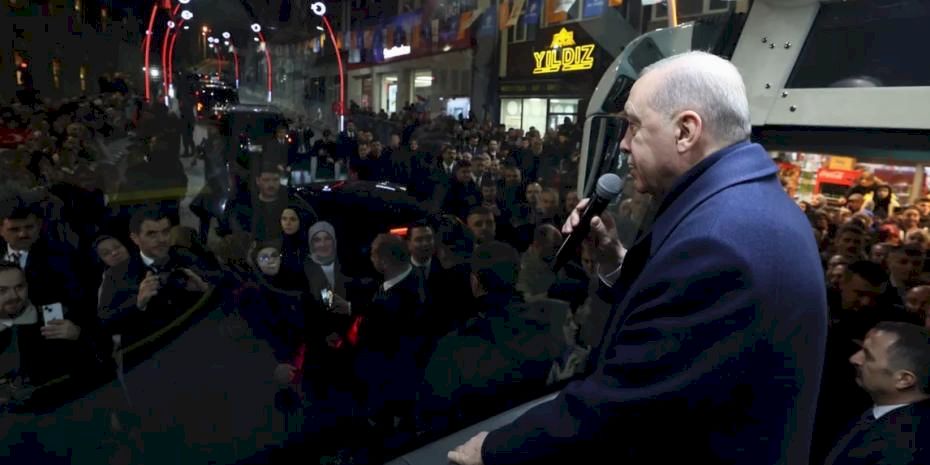 Cumhurbaşkanı Erdoğan memleketi Rize'de