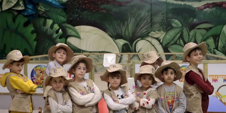 Çocuklar, Maltepe'de ara tatil etkinlikleriyle eğlendi