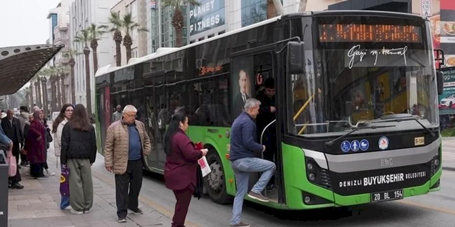 Denizli Büyükşehir’den bayramda ücretsiz ulaşım kolaylığı
