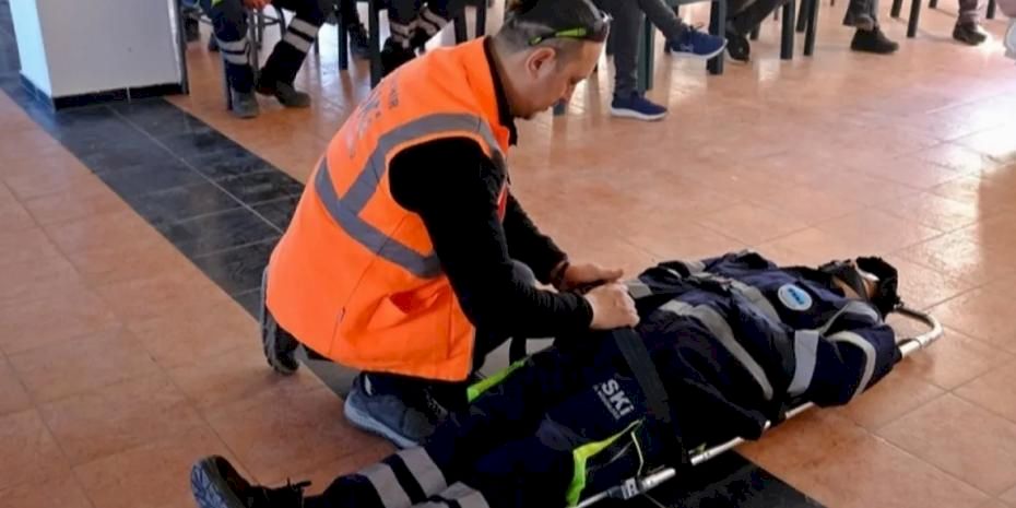 ESKİ’de afet ve acil durum eğitimi