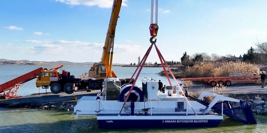 Göl Yüzeyi Bitki Temizleme Makinesi İle Abb’den Kapsamlı Temizlik