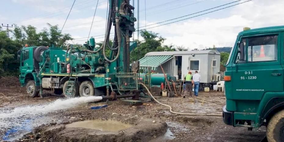 Ordu’da kırsal mahallelere içme suyu için sondaj çalışmaları hızlandı