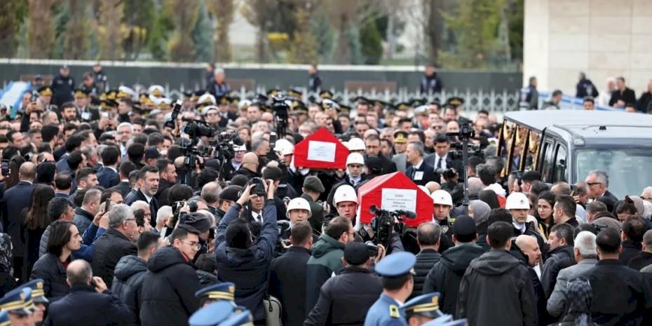 ASELSAN şehitleri Ankara’da son yolculuğuna uğurlandı