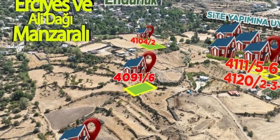 Kayseri Talas'ta villa fırsatı