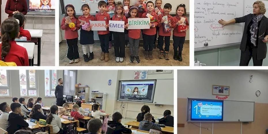 Finansal okuryazarlık dersi okullarda yoğun ilgi gördü