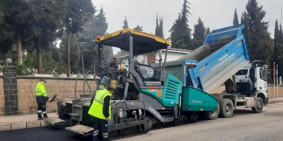 Trabzon’un 18 ilçesinde yol ve altyapı seferberliği