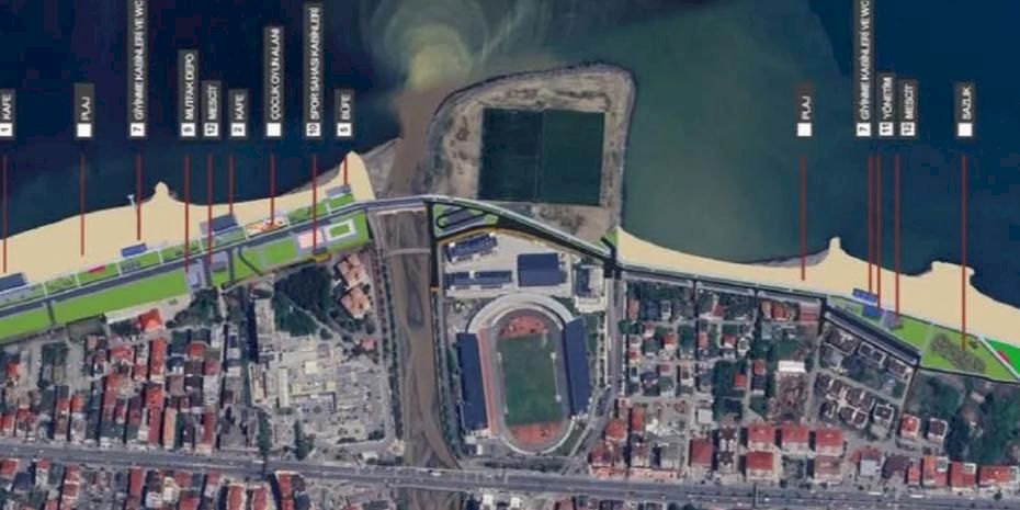 Trabzon Akçaabat sahilinde büyük değişim başlıyor