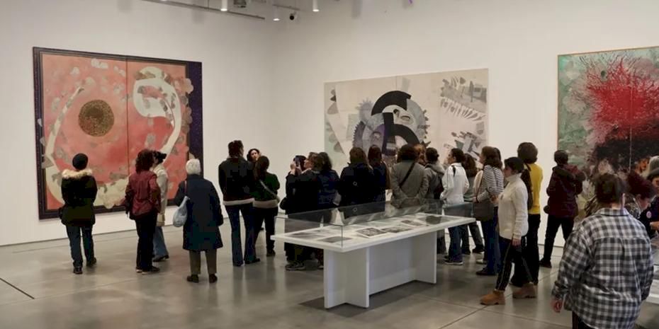 İstanbul Maltepeli kadınlar İstanbul Modern’i gezdi