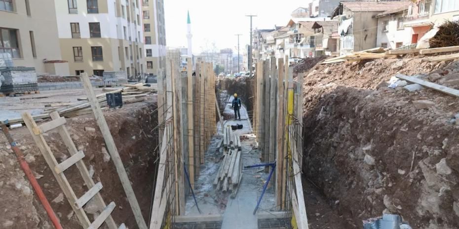 Kocaeli'de 360 metrelik dere ıslahı ile güvenli altyapı