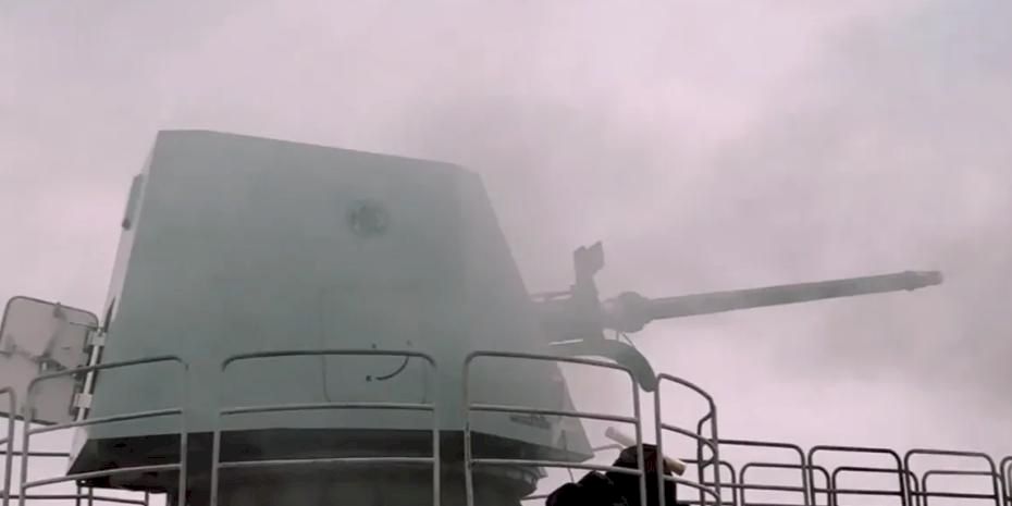 Altıncı milli deniz topu da Deniz Kuvvetleri’ne teslim edildi