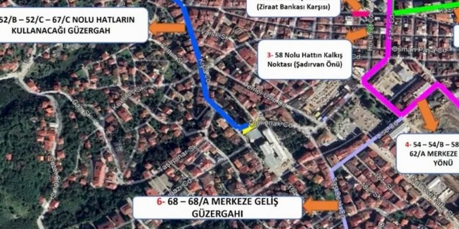 Ordu’da Hükümet Caddesi trafiğe kapanıyor! Güzergahlar değişti