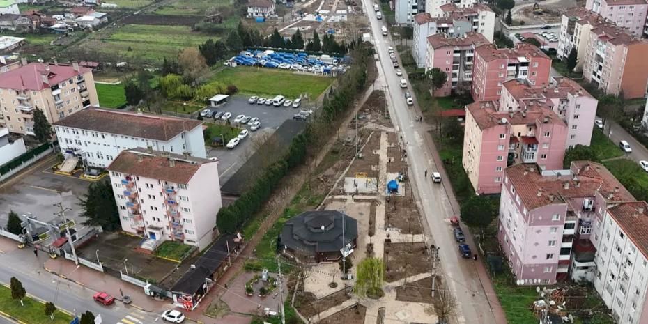 Sakarya Ferizli’nin yeni yaşam alanı tamamlanıyor