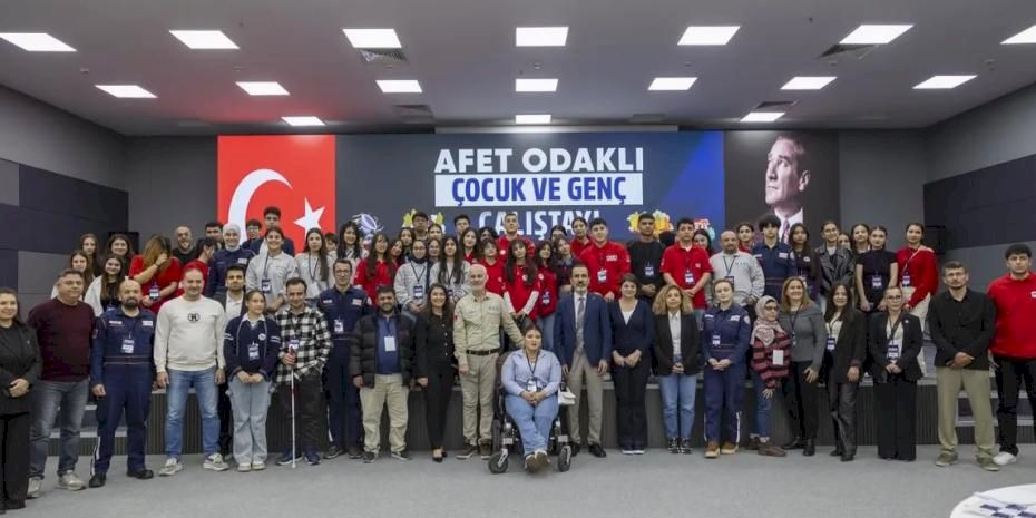 Mersin’de çocuk ve gençlerle afet bilinci çalıştayı